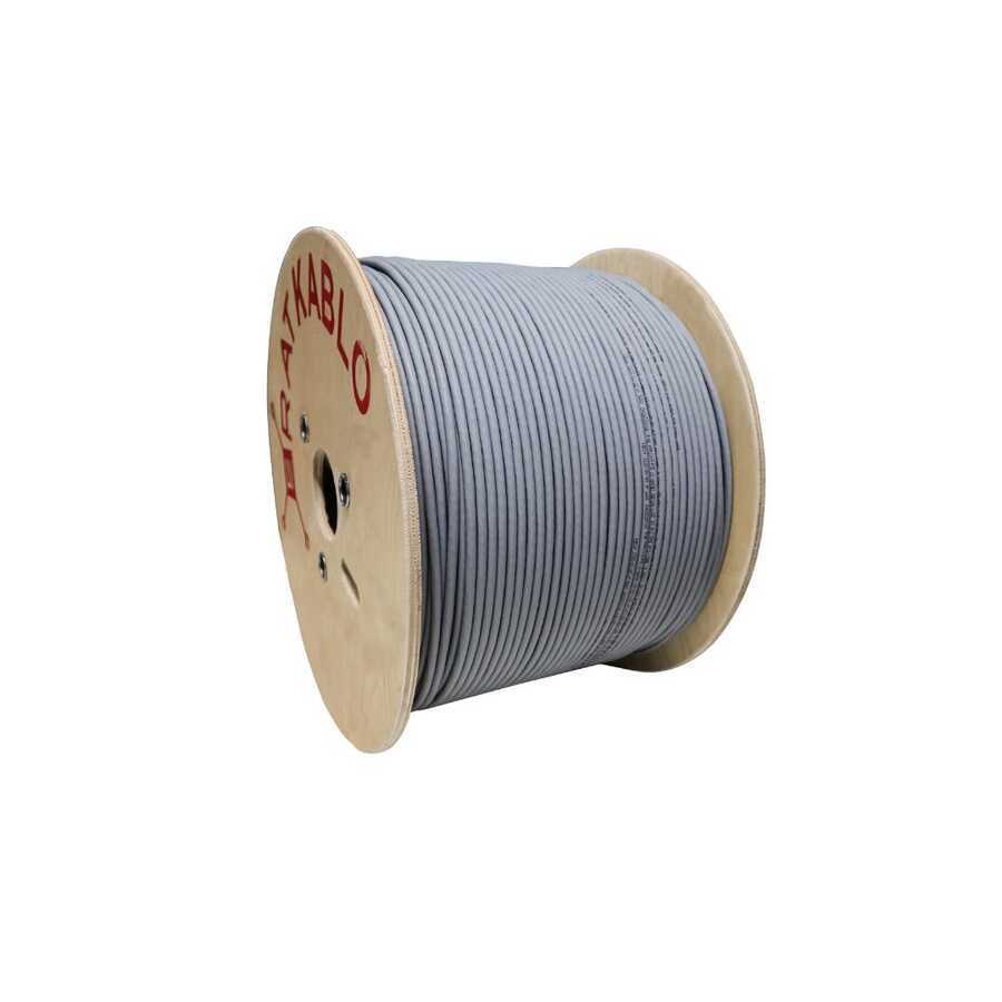 Erat Cat6 U/utp 23AWG 250MHZ LS0H 500MT Makara Gri Kablo
