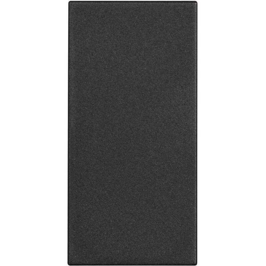 Bticino Classia Boşluk Kapağı, 1M, Siyah