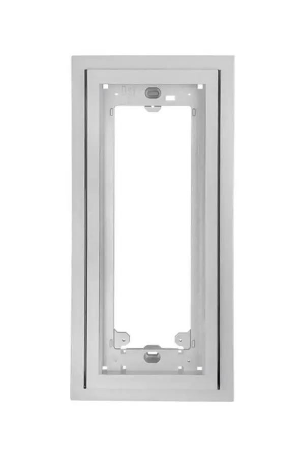 Audio Dekoratif Işıklı Zil Panel Gümüş Çerçeve