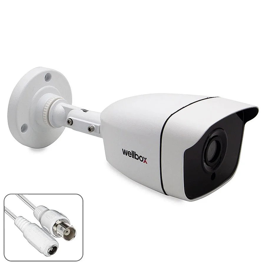 Wellbox WB-2134M 2MP 3.6mm Metal Bullet AHD Güvenlik Kamerası