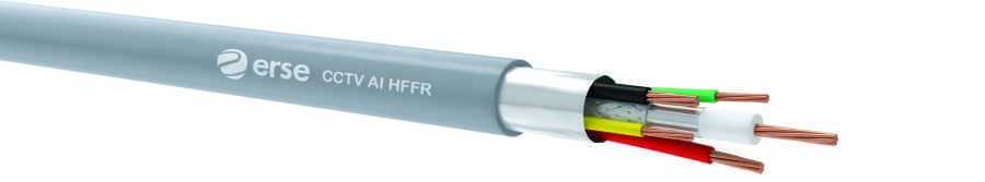 Erse CCTV Al 1COAX+2x0.22+2x0.50 HFFR RAL7001 Grey