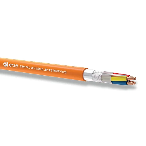 Erse Ertival JE-H(St)H...Bd FE180/PH120/E30 1x2x1,5+0,8mm² Yangın Alarm Kablosu