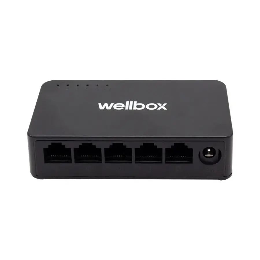 Wellbox Hızlı Ethernet Switch 5 Kanal 10-100 Mbps