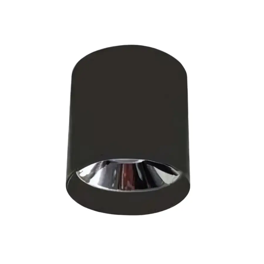 Cata CT-5421 SP Foça Sıva Üstü Armatür GU-10 Siyah-Platin