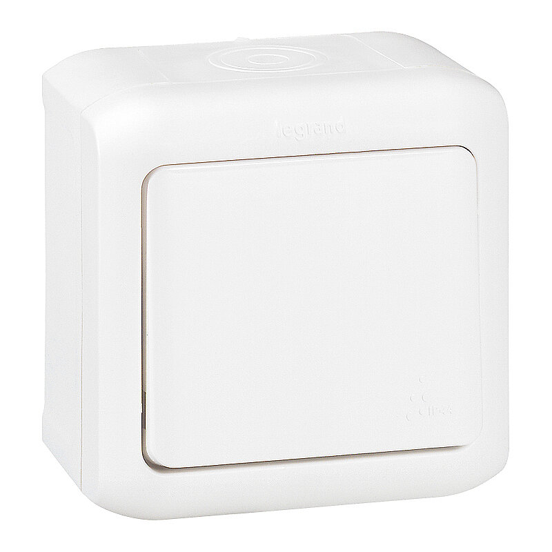 Legrand 782363 Forix Vavien Anahtar, Sıva Üstü Beyaz IP44
