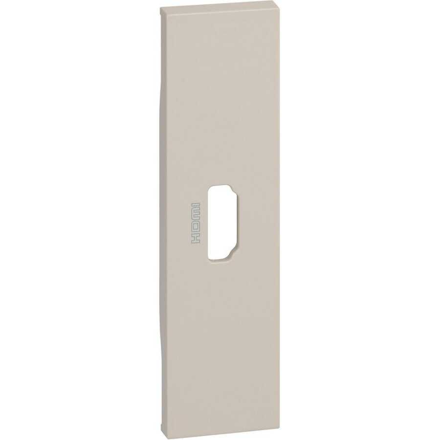 Bticino HDMI Konnektörü İçin Kapak 1M Kum Beji