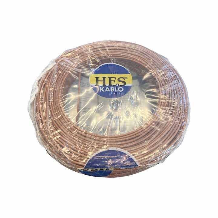 Hes Nya Kablo 1 mm² Kahverengi (H05V-U )