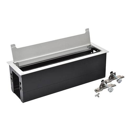 Legrand 654873 Incara Masaüstü Priz Kutusu, 385 mm Alüminyum