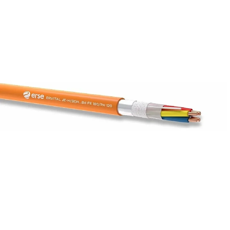 Erse Ervital 2x2x0,80+0,80 Yangına Dayanıklı Alarm Kablosu FE180