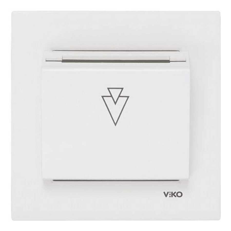 Viko Karre/Meridian Beyaz E-Saver Gecikmeli switchli + Mekanizma (Çerçeve Hariç) 90967121