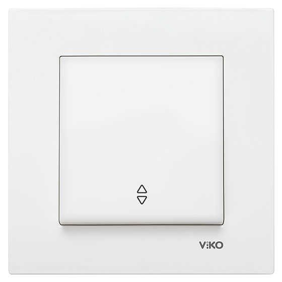 Viko Karre/Meridian Beyaz Vavien Mekanizma (Çerçeve Hariç) 90967004