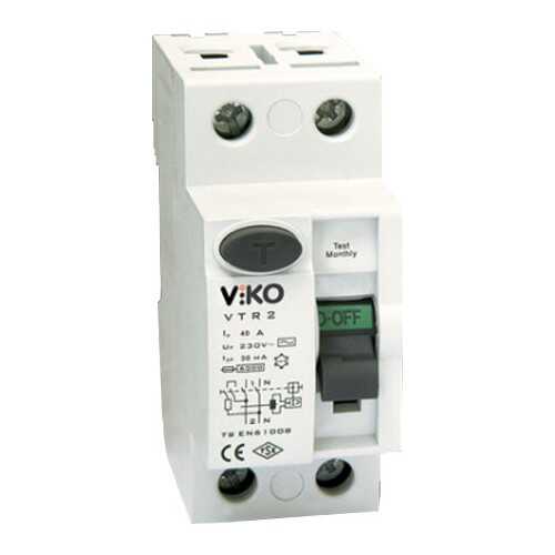 Viko - VTR2-3230 2x32A 30mA Ac Tip Kaçak Akım Rölesi