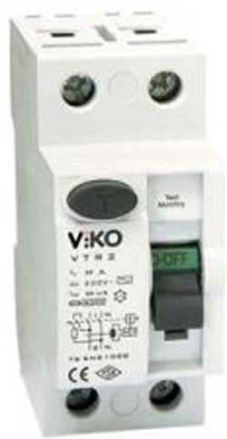 Viko - VTR2-6330 2x63A 30mA Ac Tip Kaçak Akım Rölesi