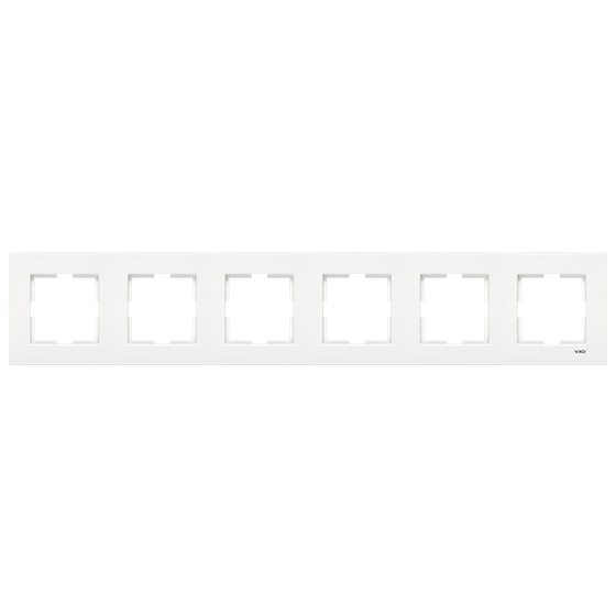 Viko Karre Beyaz Altılı Çerçeve 90960205