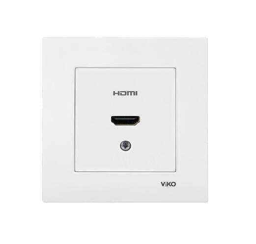 Viko Karre/Meridian Beyaz Hdmı Konnektör Mekanizma (Çerçeve Hariç) 90967168