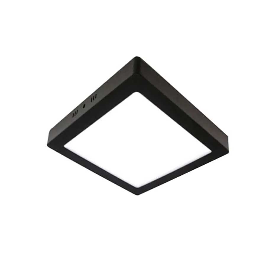 Jupiter LC445 S 18W Led Kare Tavan Armatür Siyah Kasa