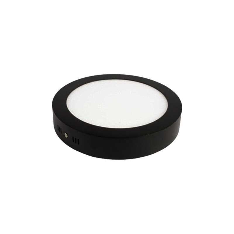Jupiter LC484 24W Led Yuvarlak Tavan Armatür Siyah Kasa
