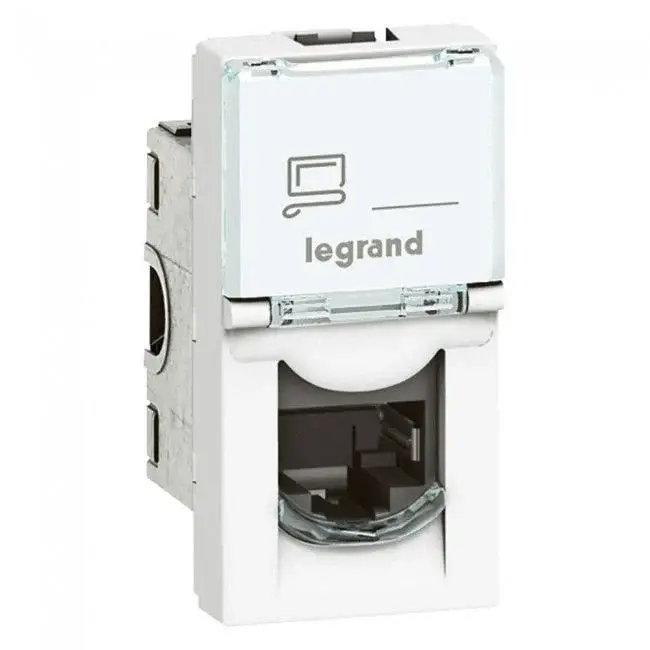 Legrand LCS² Sistem Armada RJ45 CAT6A Priz - STP - 1 Modül