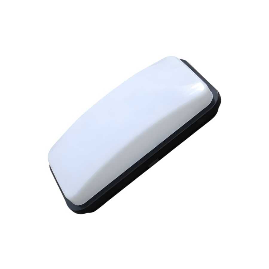 ACK-AH07-06630 15W Led Duvar Apliği Siyah Kasa 3000K