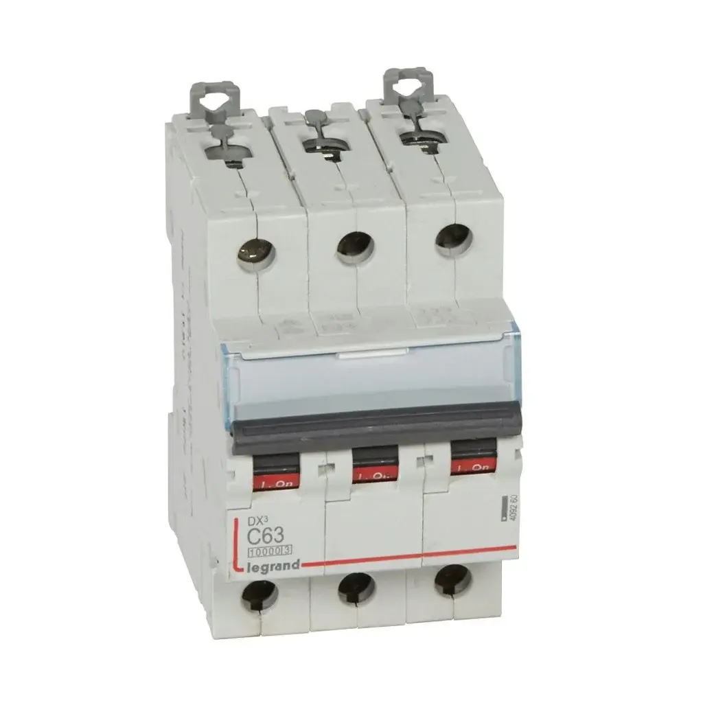 Legrand - 409260 3x63 Amper 10kA C Tipi DX3 Otomatik Sigorta