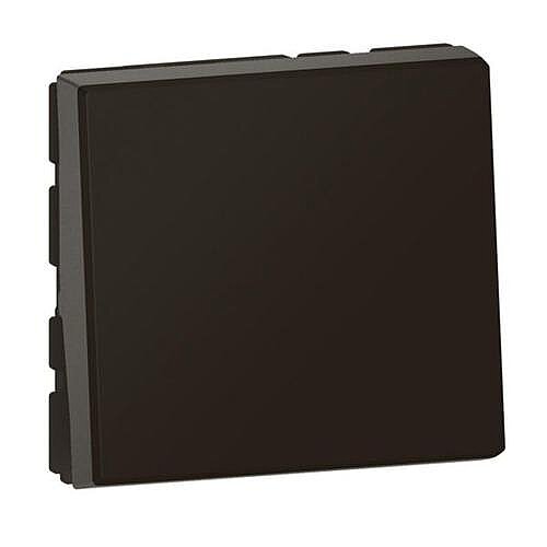 Legrand EasyLed Buton Anahtar, 6A 2 Modül Mat Siyah