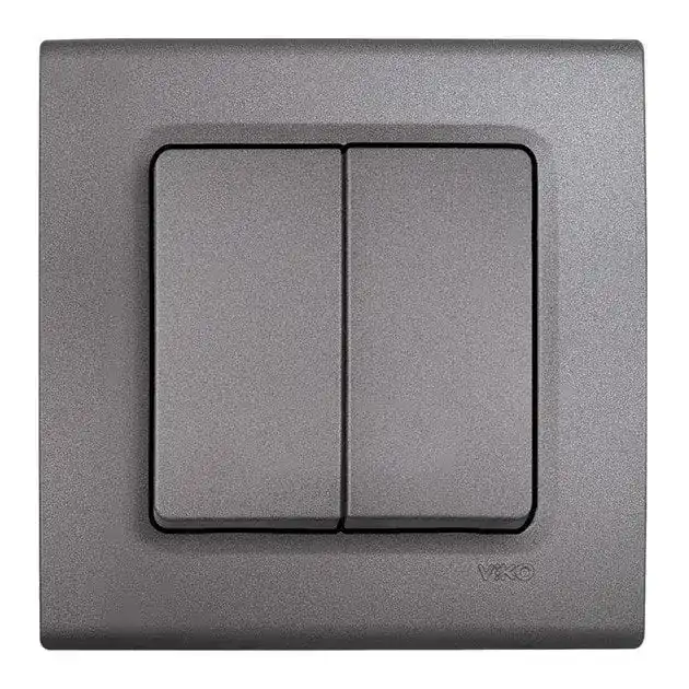 Viko Linnera Life Granit Grisi Komütatör (Çerçeve Hariç) 90442002