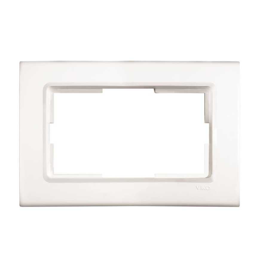 Viko Linnera Beyaz İkili Priz Çerçeve 90480007