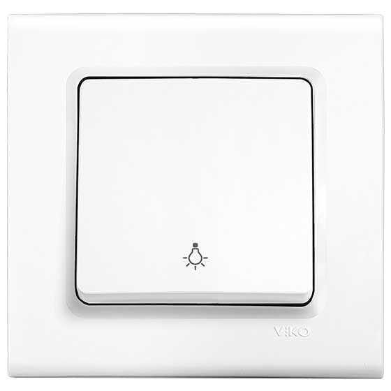 Viko Linnera/Rollina Beyaz Lıght Mekanizma (Çerçeve Hariç) 90440003
