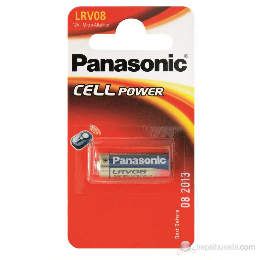 Panasonic Micro Alkaline Pil LRV08L/1BE 12V PİL