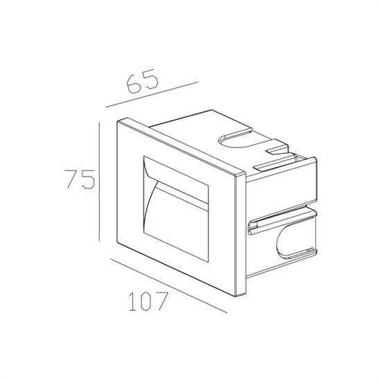 Jupiter LW477 Led Duvar Armatürü 3000K Günışığı