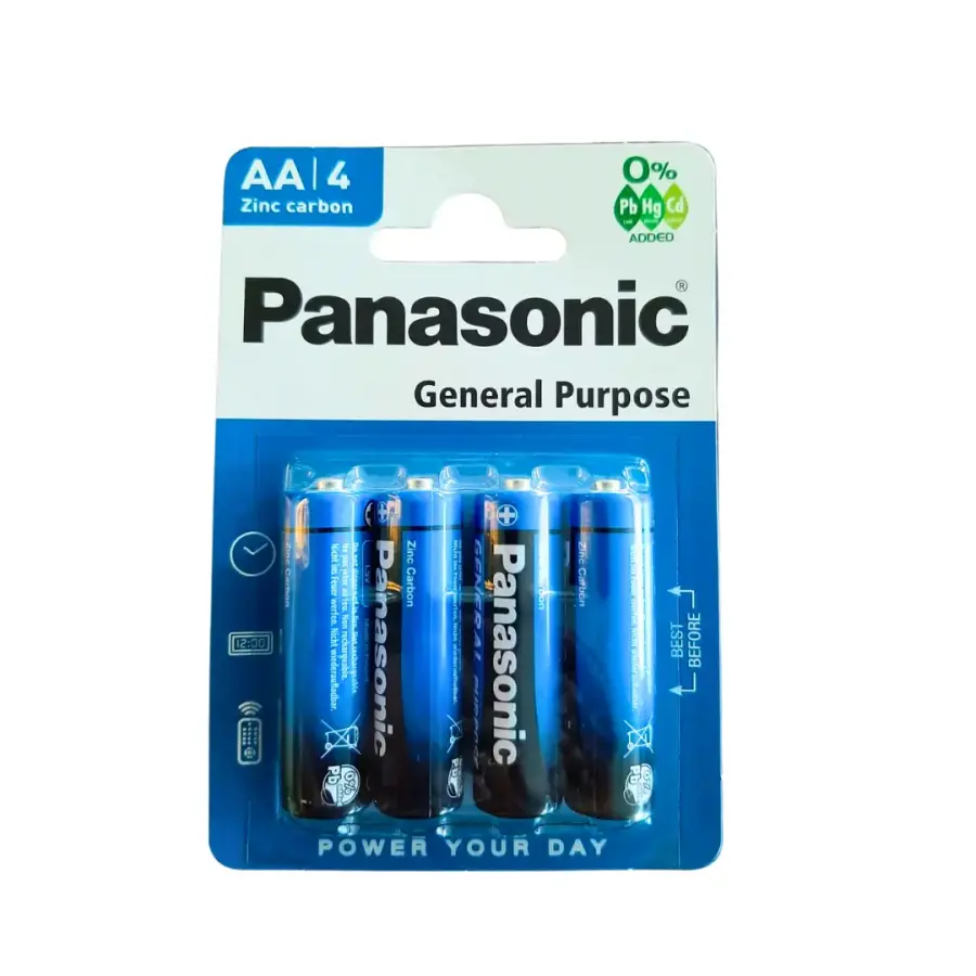 Panasonic Manganez AA Kalem Pil R6BE/4PS 4'lü Paket