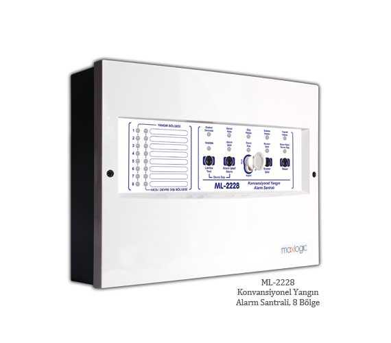 Mavigard Konvansiyonel Yangın Alarm Santrali -8 Bölge ML-2228