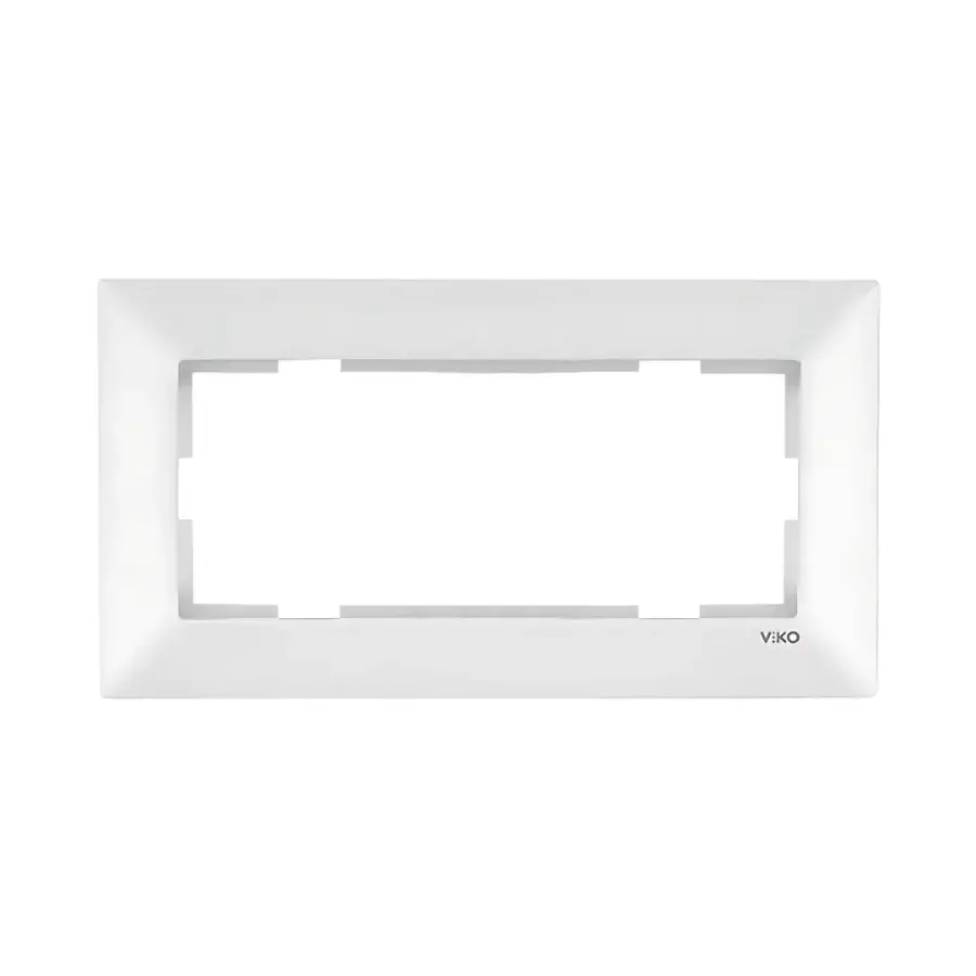 Viko Meridian Beyaz İkili Sıvaaltı Çerçeve 90979007