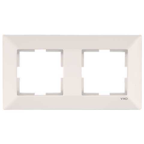 Viko Meridian Krem 2-Li Çerçeve 90979012
