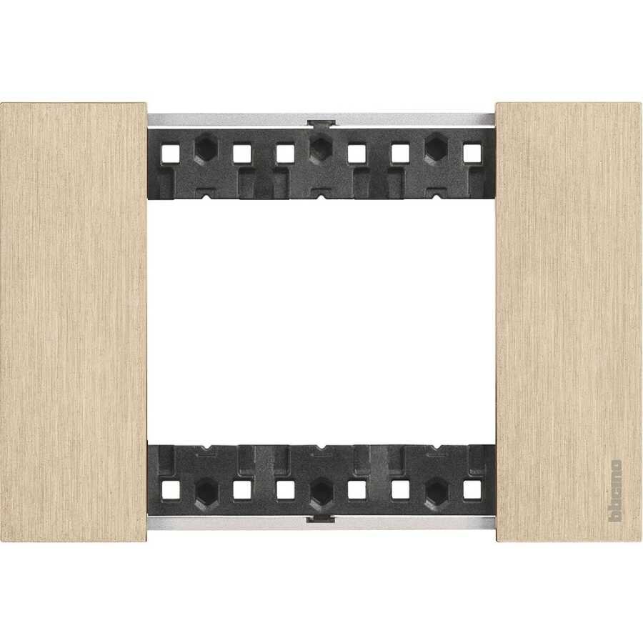 Bticino KA4803ZW Metal Çerçeve 3M Altın