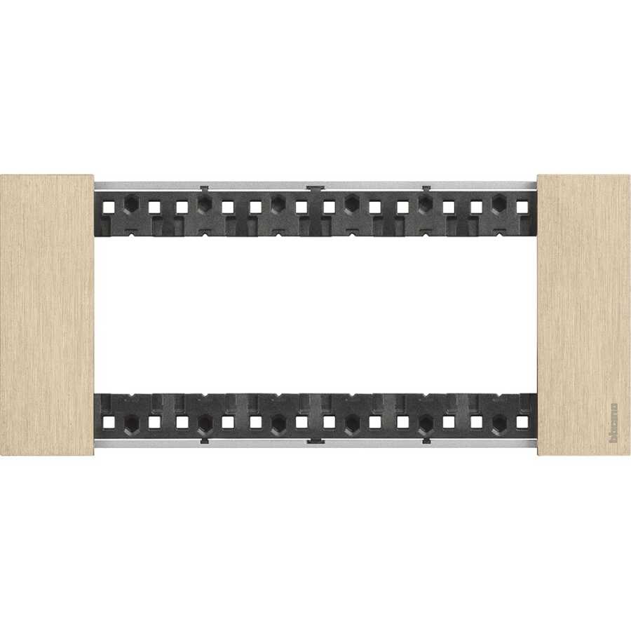 Bticino KA4806ZW Metal Çerçeve 6M Altın