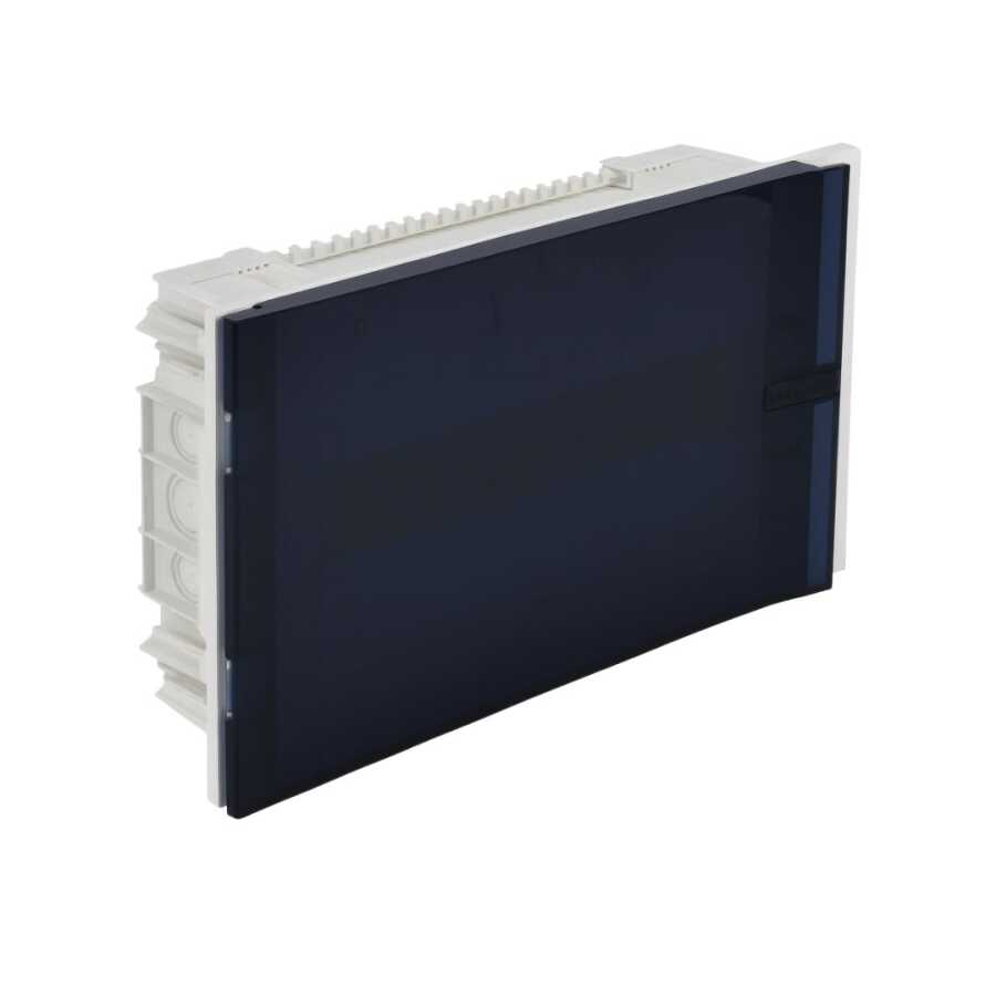 Viko Panasonic Modüler Sıva altı Komple Ürün 1M 16'lı Şeffaf Füme