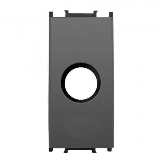 Thea / Pan Modüler Antrasit Kablo Çıkış Kapağı 1m-Wvtr17024an-Tr