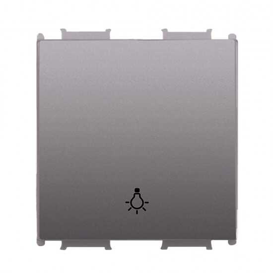 Viko Panasonic Thea Modüler Antrasit 2M Light Düğme/Kapak (Mekanizma Hariç)