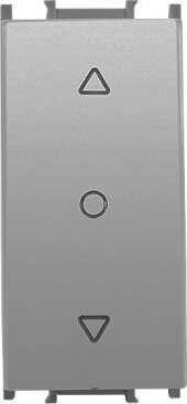 Thea Panasonic Modüler Antrasit Tek Düğmeli Jaluzi Anahtar Düğmesi /K 1m-Wvtr10234an