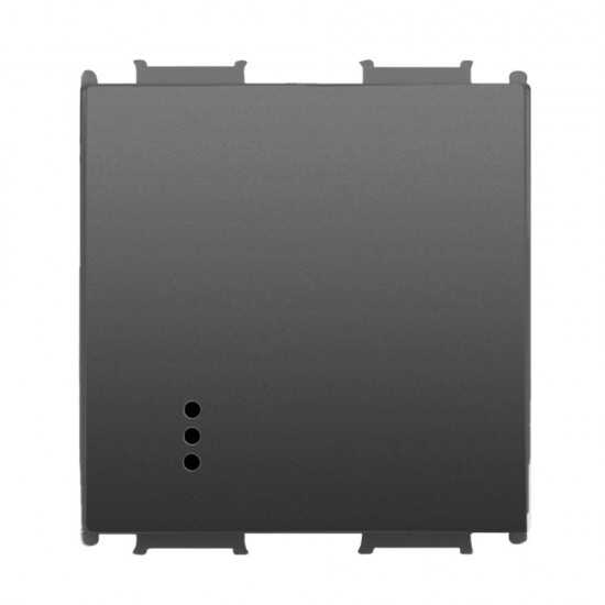 Viko Panasonic Thea Modüler Füme 2M Işıklı Anahtar Düğme/Kapak 90880441