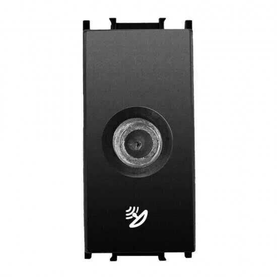 Viko Panasonic Thea Modüler Siyah 1M F Kon Sonlu Mekanizma + Düğme/Kapak