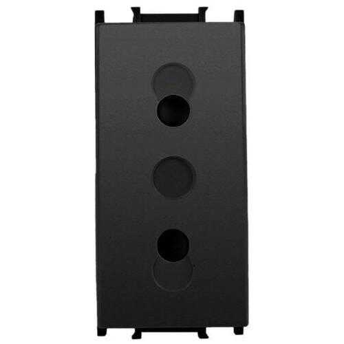 Thea Panasonic Modüler 1M Siyah Priz Alt Düğme Kapak