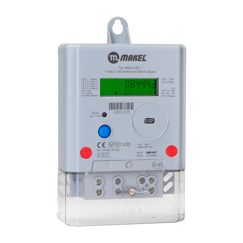 Makel Monofaze Elektronik Sayaç