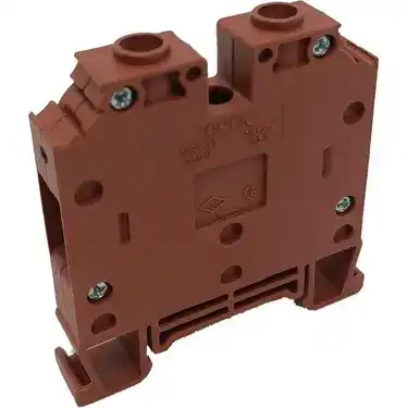 Onka 1046 MRK 10mm2 Vidalı Ray Klemens Kahverengi