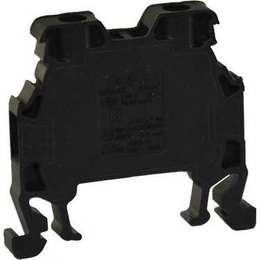 Onka 1014 MRK 2.5mm2 Vidalı Ray Klemens Siyah