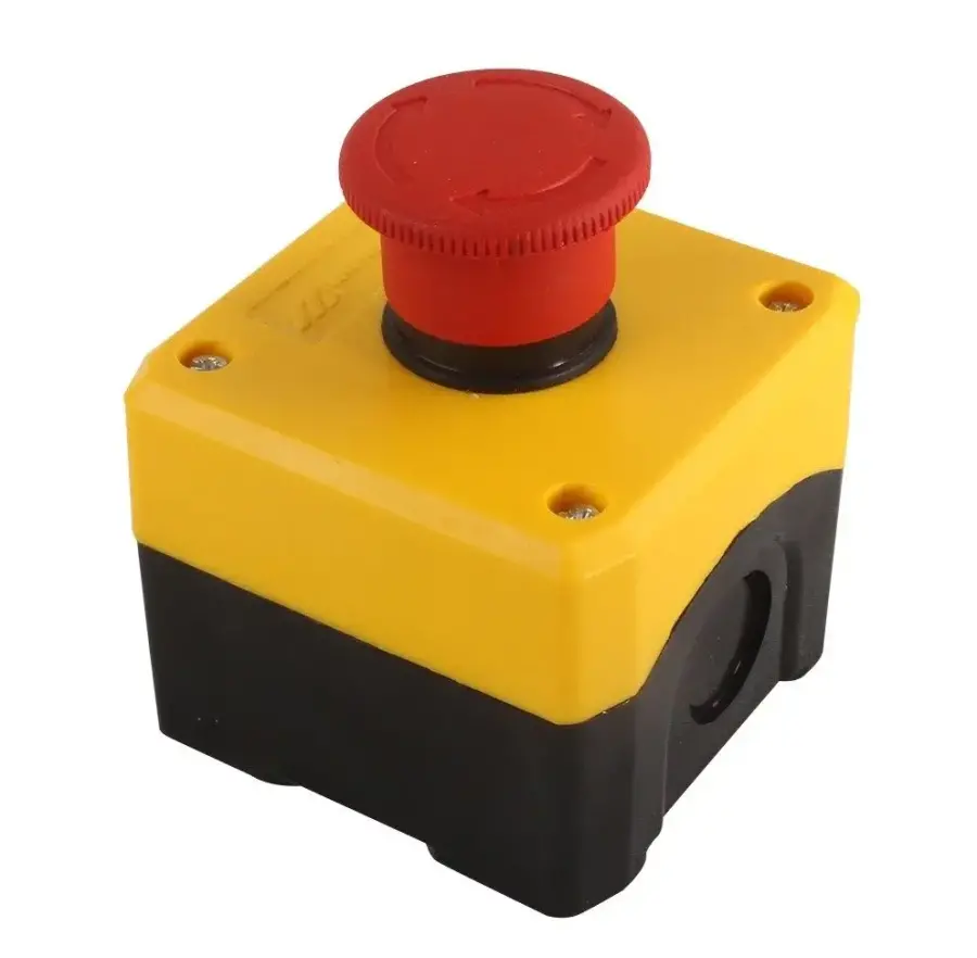 Mutlusan 1 Li Kutulu Mühürlü Tip Korumalı Acil Stop Butonu (1nc)