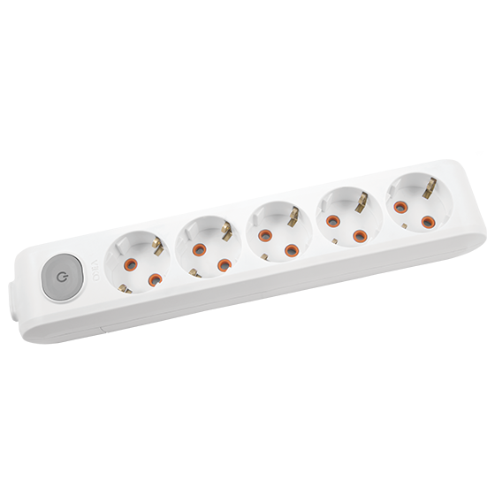 Viko Multi-Let Beşli Grup Priz Anahtarlı Topraklı Klemensli Beyaz (Çocuk Korumalı) 90117500