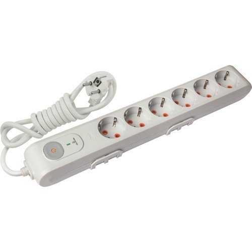 Viko 6′lı Akım Korumalı Grup Priz Şok Korumalı 90117632