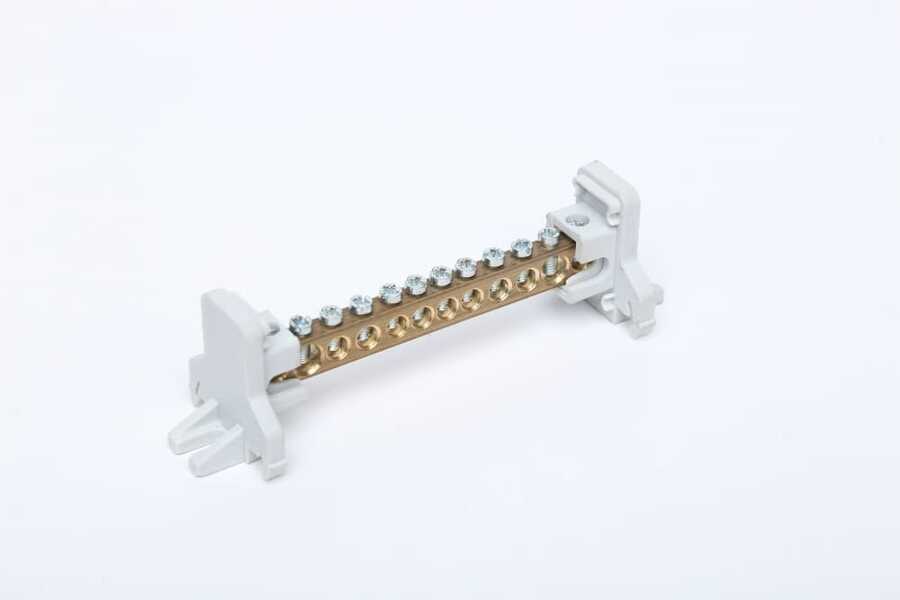 Mutlusan 125A 1 Kutuplu Dağıtım Ünitesi 15 Delikli